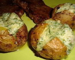 Картофельный гарнир в духовке