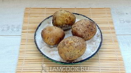 картофельные ньокки с базиликом