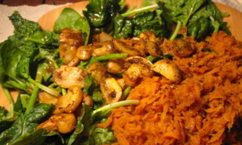 Рецепт хрустящего гарнира из батата