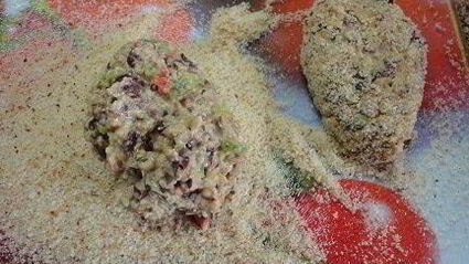 фасолевые котлеты с болгарским перцем