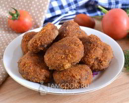 Говяжьи котлеты в мультиварке
