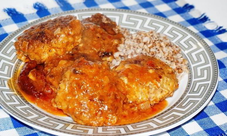 Рецепт гречаников в томатном соусе