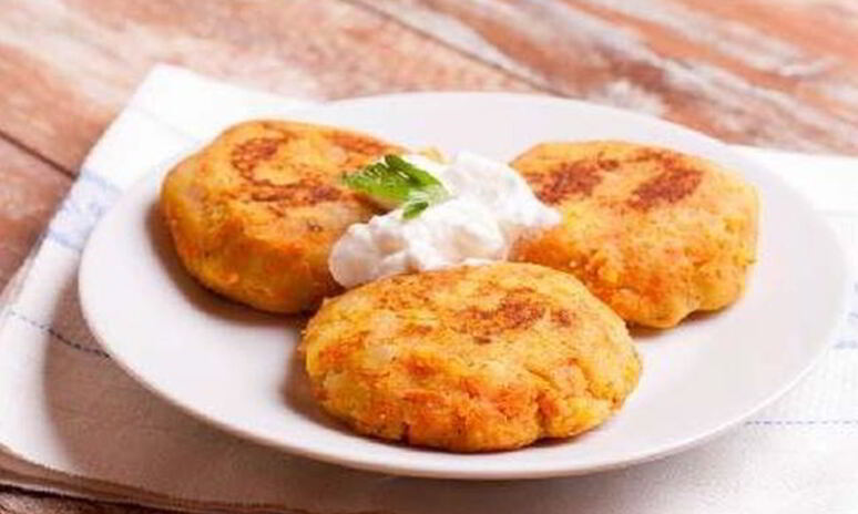 Рецепт картофельно-овощных котлеты