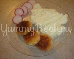 Котлетки из крабовых палочек