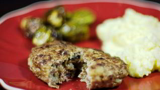 Котлеты, фаршированные грибами