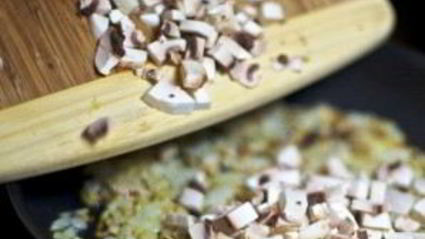 котлеты, фаршированные грибами