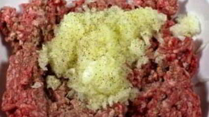 котлеты, фаршированные грибами