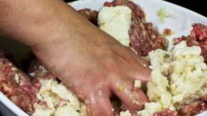 котлеты, фаршированные грибами