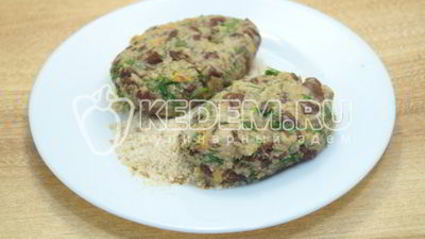 котлеты из фасоли