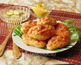 Котлеты из индейки с рисом и морковью