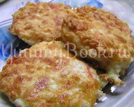 Котлеты из крабовых палочек