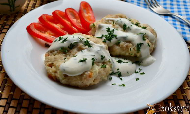 Рецепт котлет из кролика с брынзой в микроволновке
