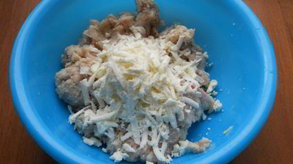 котлеты из кролика с брынзой в микроволновке