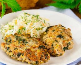 Котлеты из молодой крапивы