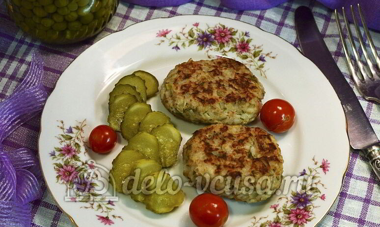 Рецепт котлет из рыбных консервов