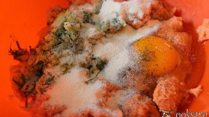 котлеты из семги с манкой