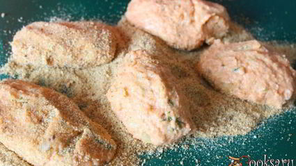 котлеты из семги с манкой