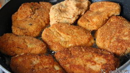 котлеты из семги с манкой