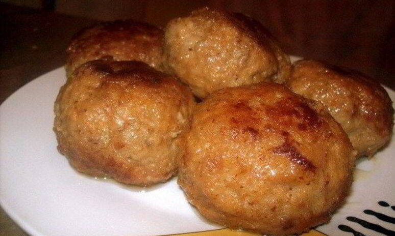 Рецепт котлет из свинины и говядины с карри