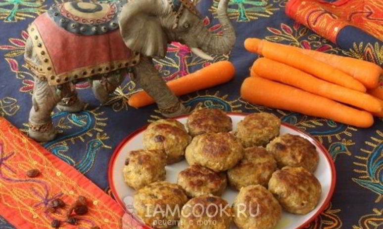 Рецепт котлет по-индийски