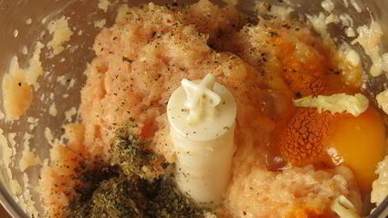 котлеты-привидения с пряным тыквенным соусом