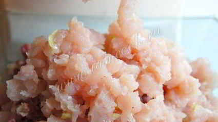 котлеты с куриными сердечками