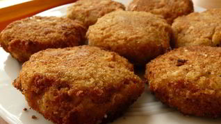 Котлеты в панировочных сухарях