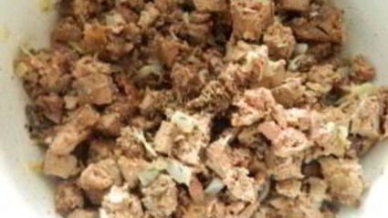 морковные котлеты с куриной печенью