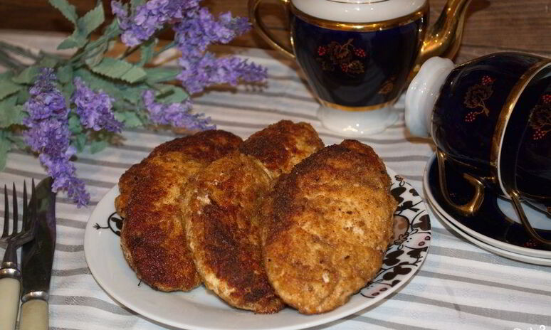 Рецепт нежных куриных котлет