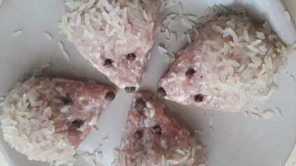 паровые котлеты ежики