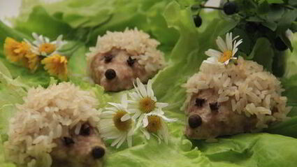 паровые котлеты ежики