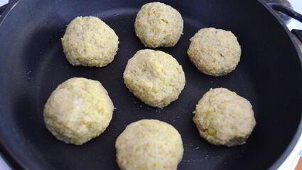 постные гороховые котлеты