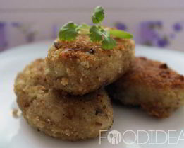 Постные котлеты из капусты