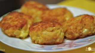 Рубленые котлеты с сыром