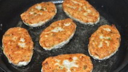 рыбные котлеты без яиц