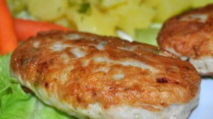 рыбные котлеты без яиц