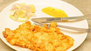 Рыбные котлеты из филе минтая