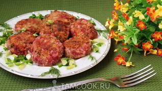 Рыбные котлеты из консервов