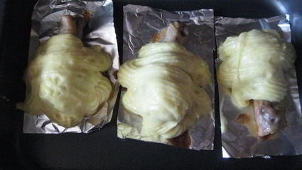 куриные голени с картофелем