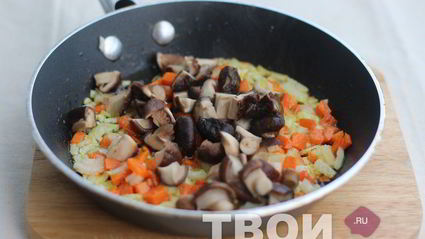 лапша грибная