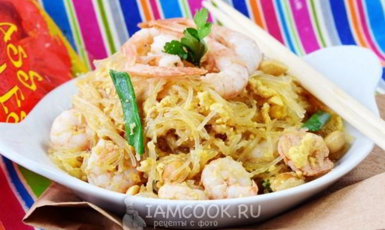 Рецепт лапши по-тайски