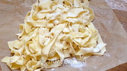 лапша пшеничная домашняя