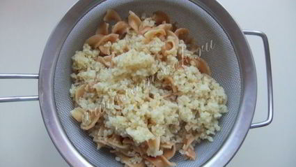 лапша с булгуром по-арамейски