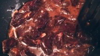 лапша со свининой в соусе терияки