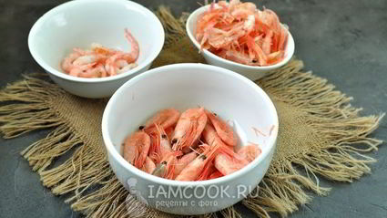 лапша удон с креветками