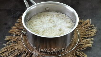 лапша удон с креветками