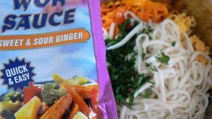 лапша удон с курицей