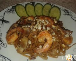 Лапша в соусе Пад Тай