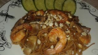 Лапша в соусе Пад Тай