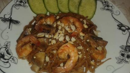 лапша в соусе пад тай